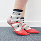 Socks - Ankle Sock Wafer - Black