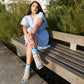 Socks - Ankle Sock Wafer - Ocean