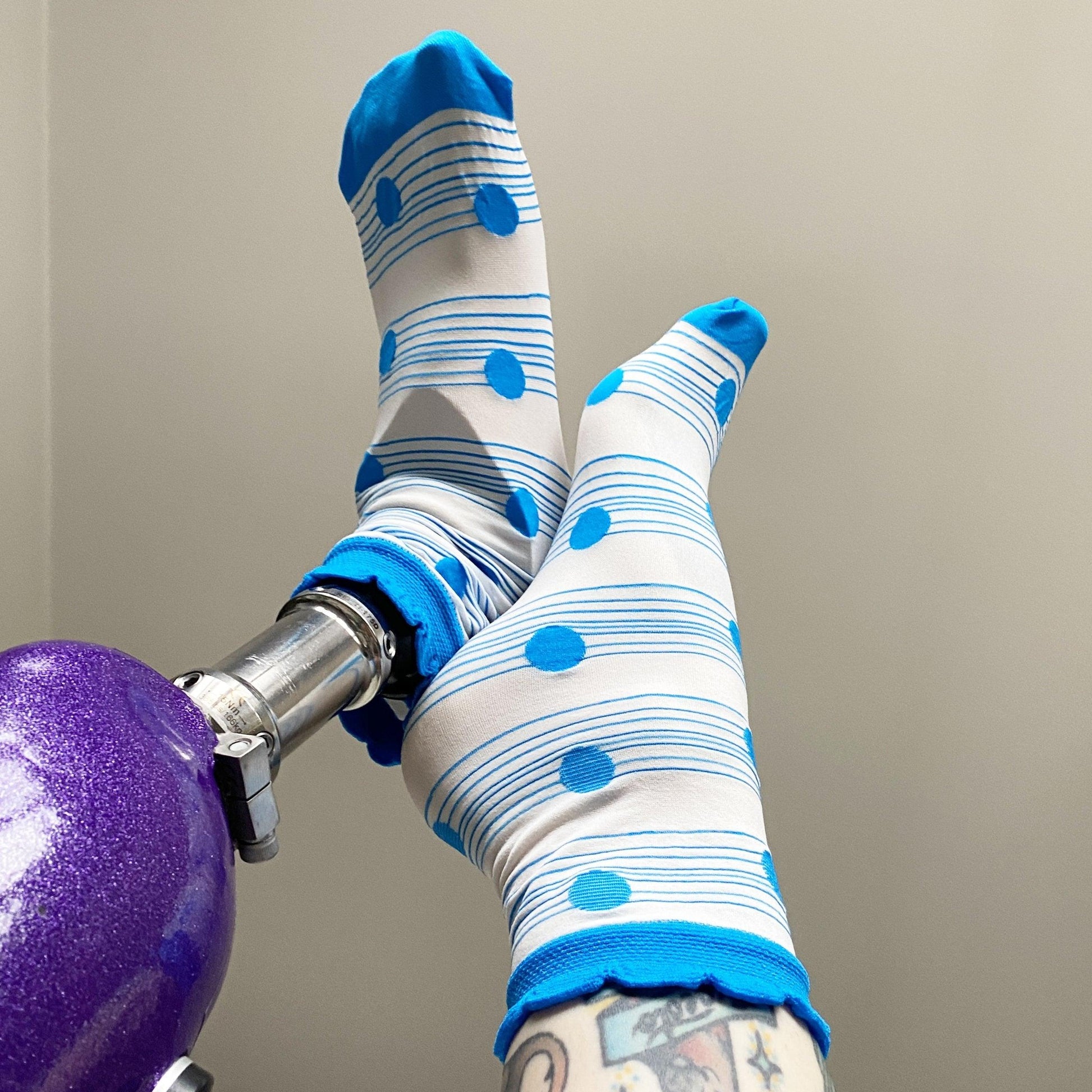 Socks - Ankle Sock Wafer - Ocean