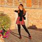 Bamboo Tights - Panda - Black - Snag