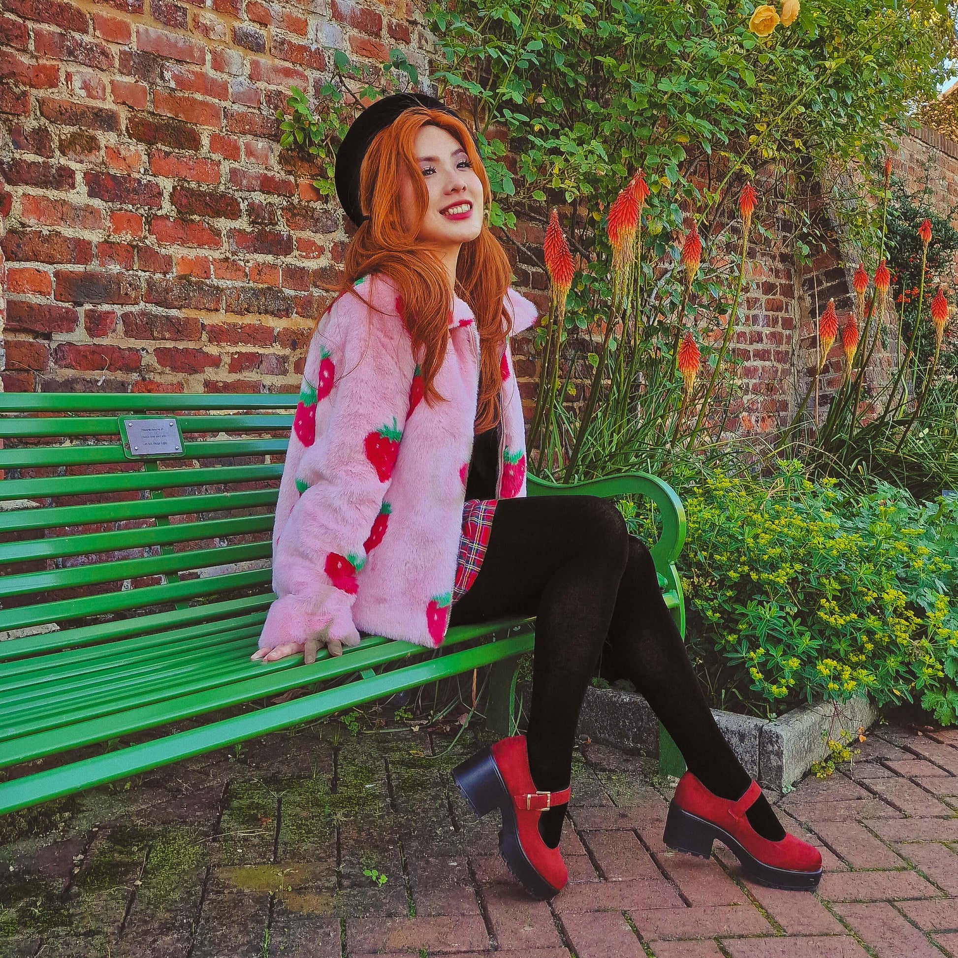 Bamboo Tights - Panda - Black - Snag