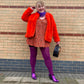 Bamboo Tights - Panda - Figgy Pudding - Snag