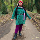 Bamboo Tights - Panda - Figgy Pudding - Snag