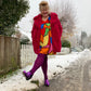 Bamboo Tights - Panda - Figgy Pudding - Snag