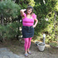 Core Tights - 80 Denier Footless Tights - Bubblegum