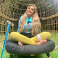 Core Tights - 80 Denier Footless Tights - Lemon Sherbet