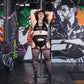 Fishnet Mock Garter - Eddie - Snag