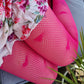 Fishnets - Fishing for Love - Pomegranate - Snag