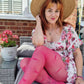 Fishnets - Fishing for Love - Pomegranate - Snag