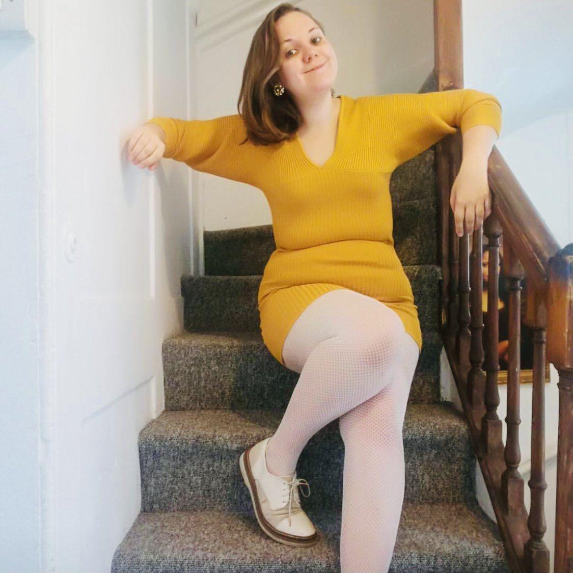 Tights - Fishnets - White Russian