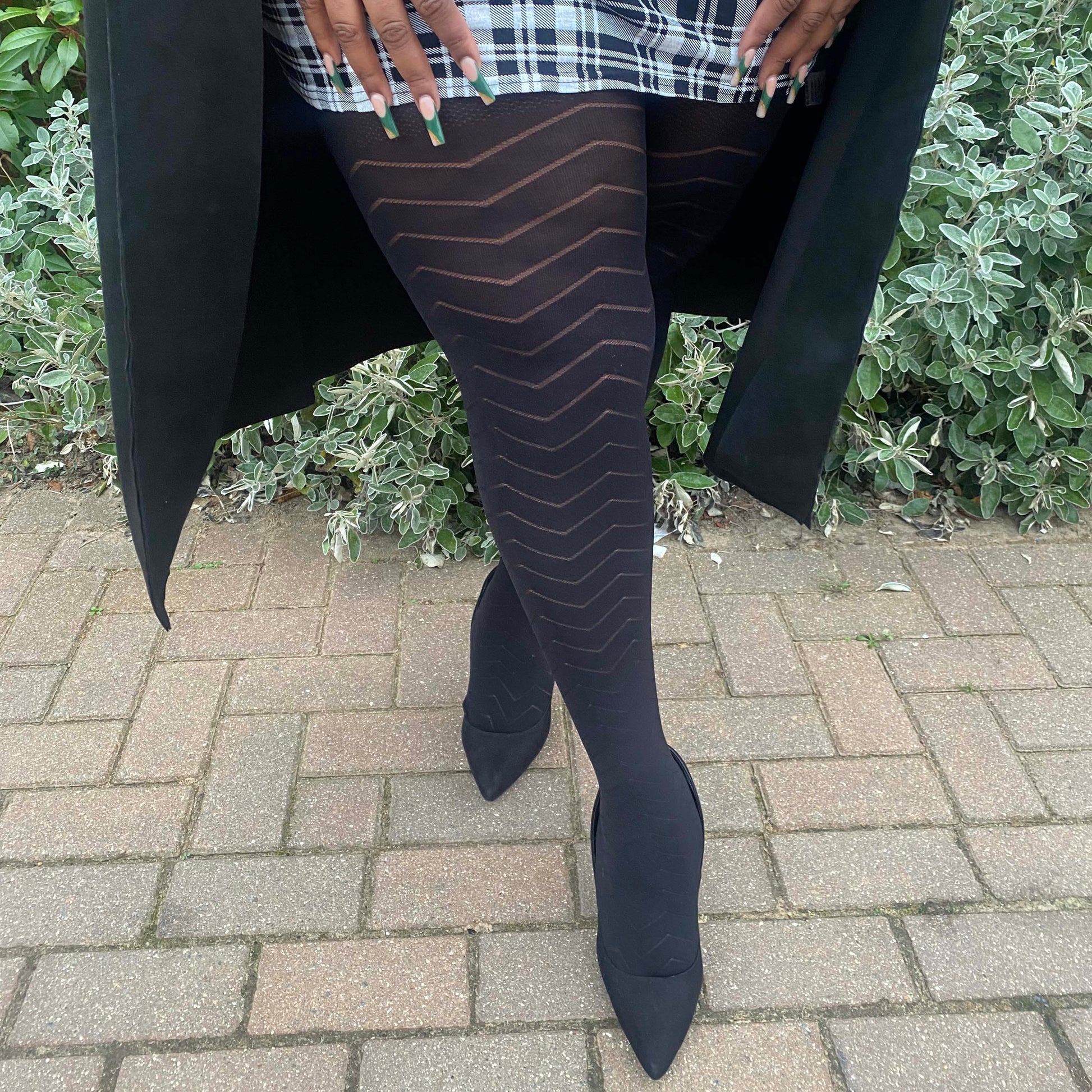 Lace Tights - New Wave - Snag