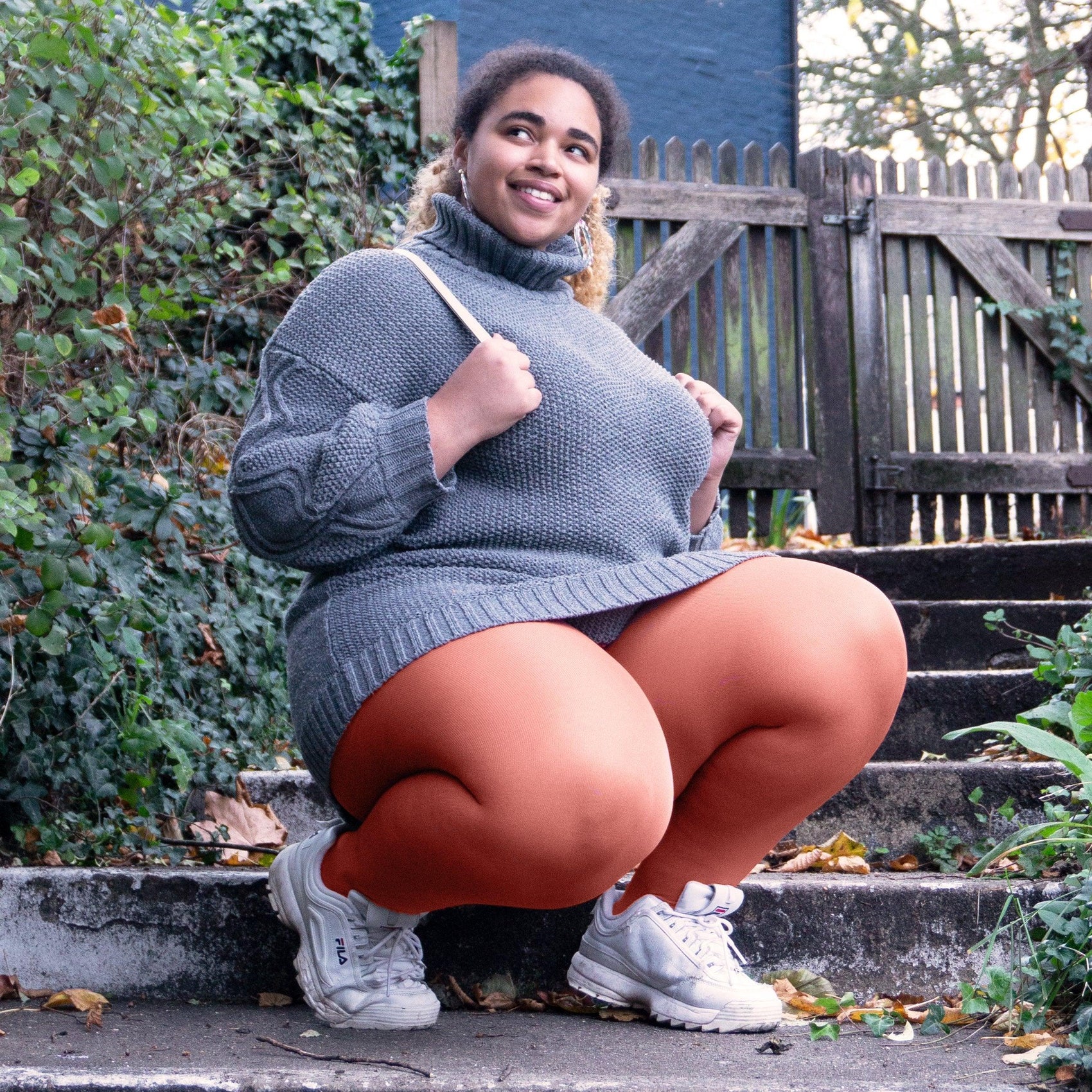 LE Tights - 120 Denier Tights - Salmon