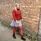 LE Tights - Ribbed Tights - Hot Toddy