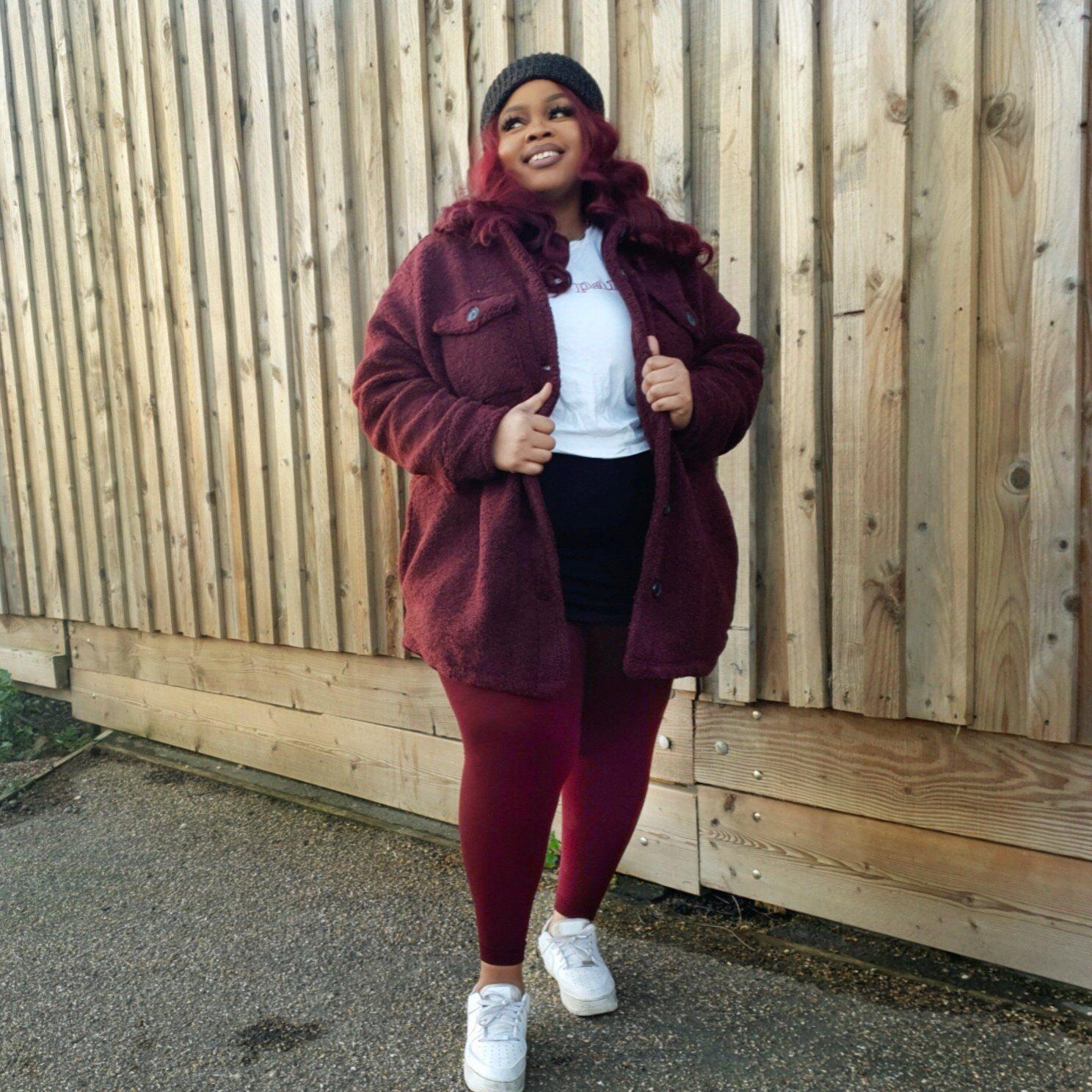 Merino Wool Footless Tights - Red Velvet Cake - Snag