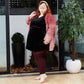 Merino Wool Footless Tights - Red Velvet Cake - Snag