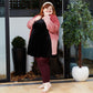 Merino Wool Footless Tights - Red Velvet Cake - Snag