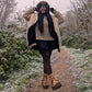 Merino Wool Tights - Bear - Snag