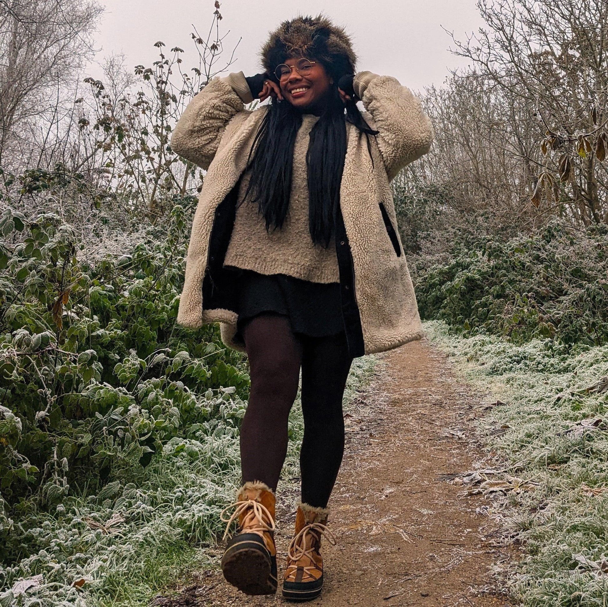 Merino Wool Tights - Bear - Snag