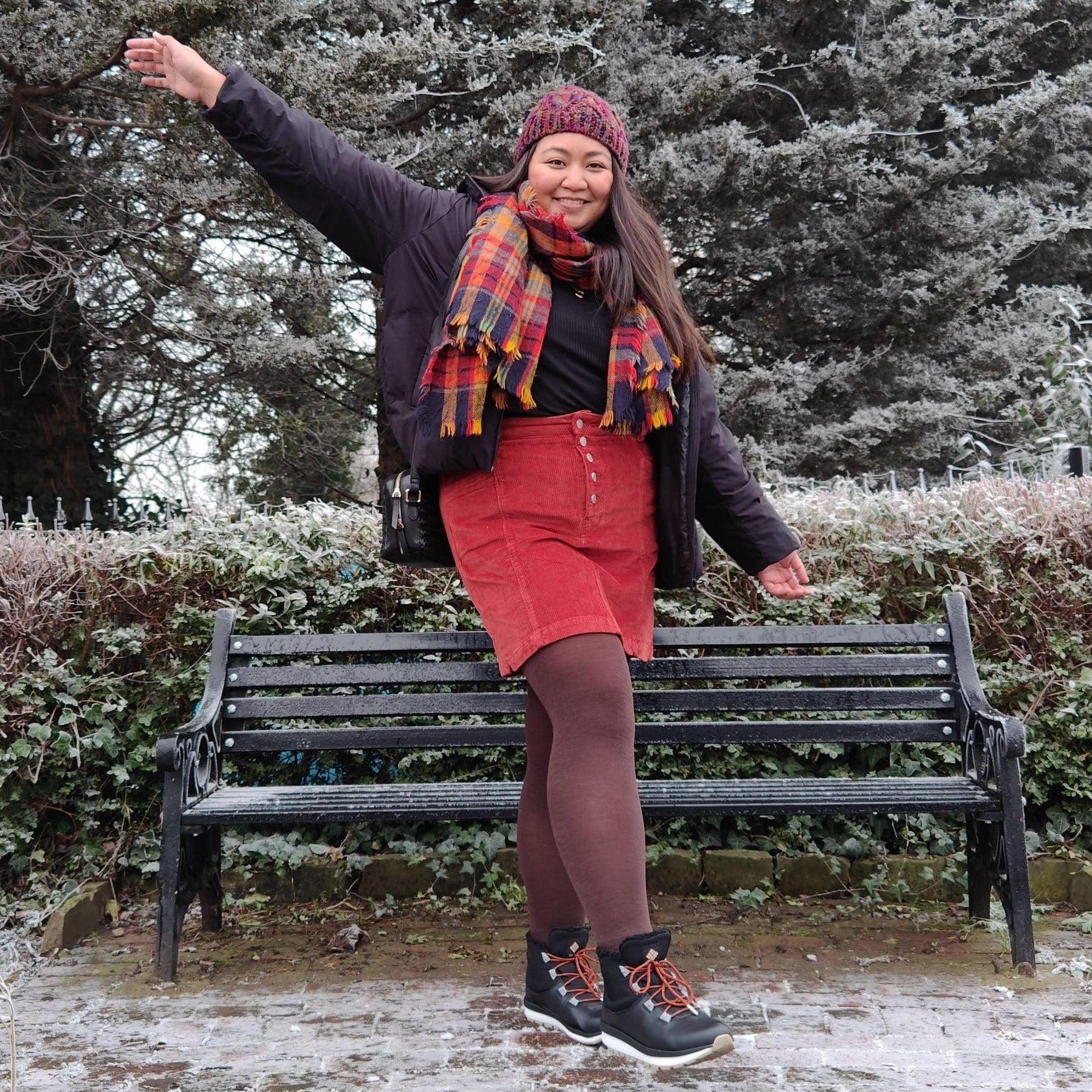 Merino Wool Tights - Bear - Snag
