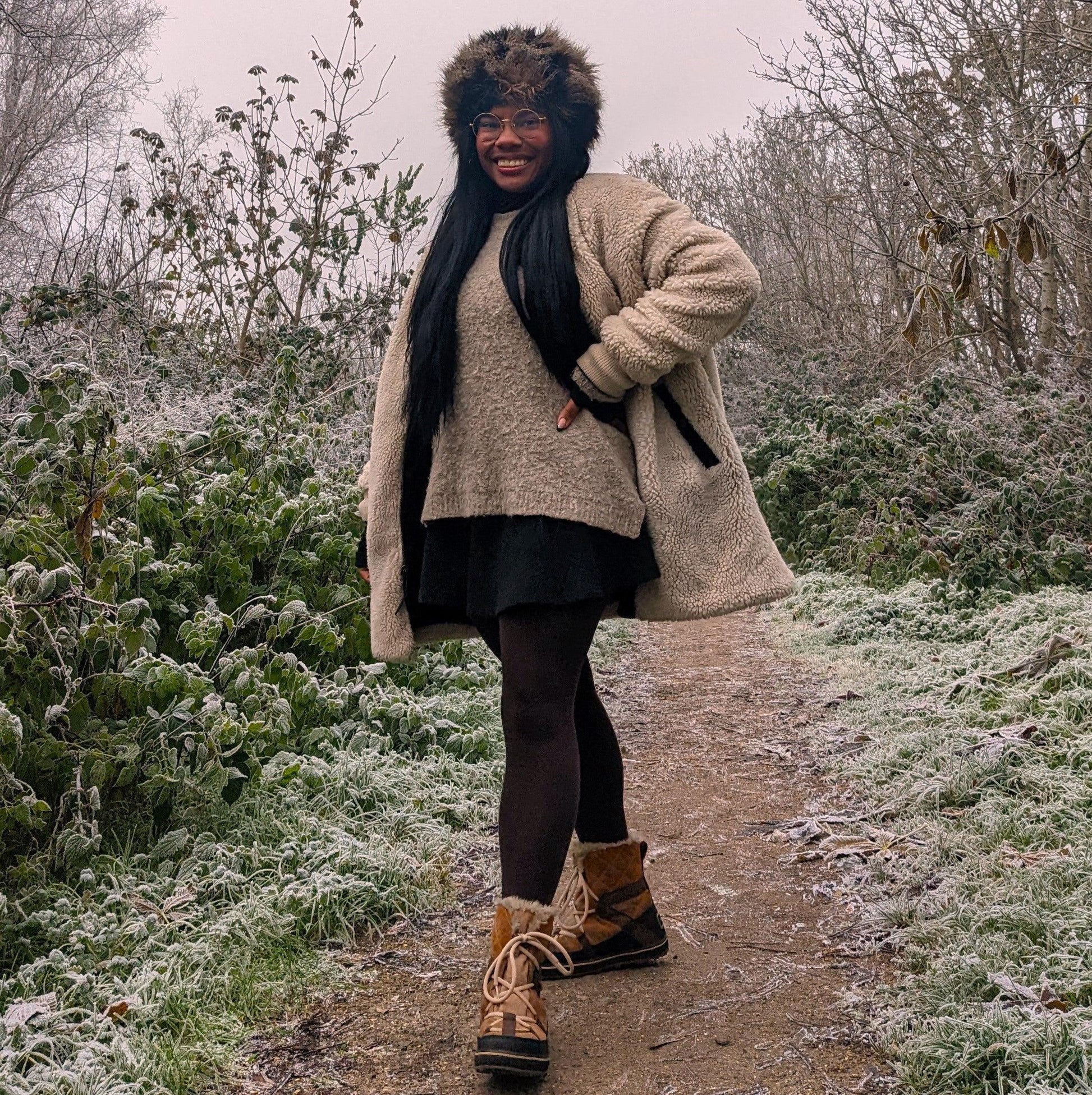 Merino Wool Tights - Bear - Snag