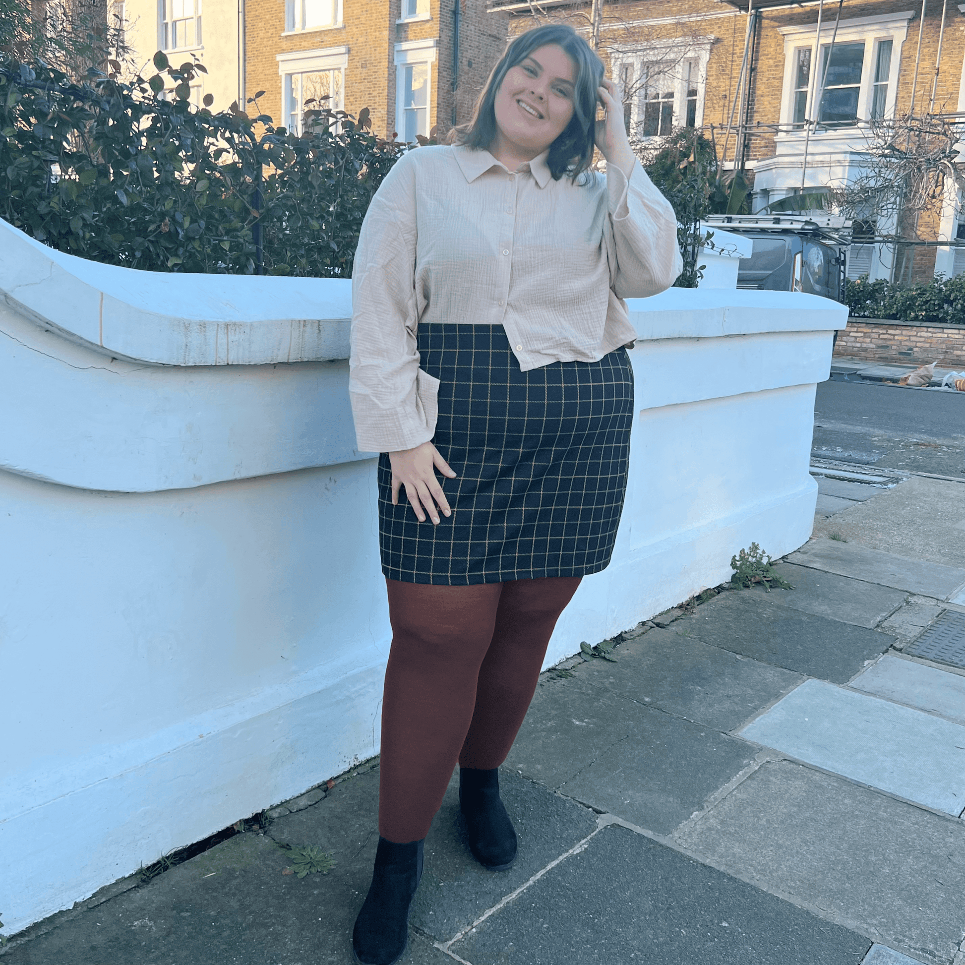 Merino Wool Tights - Bear - Snag
