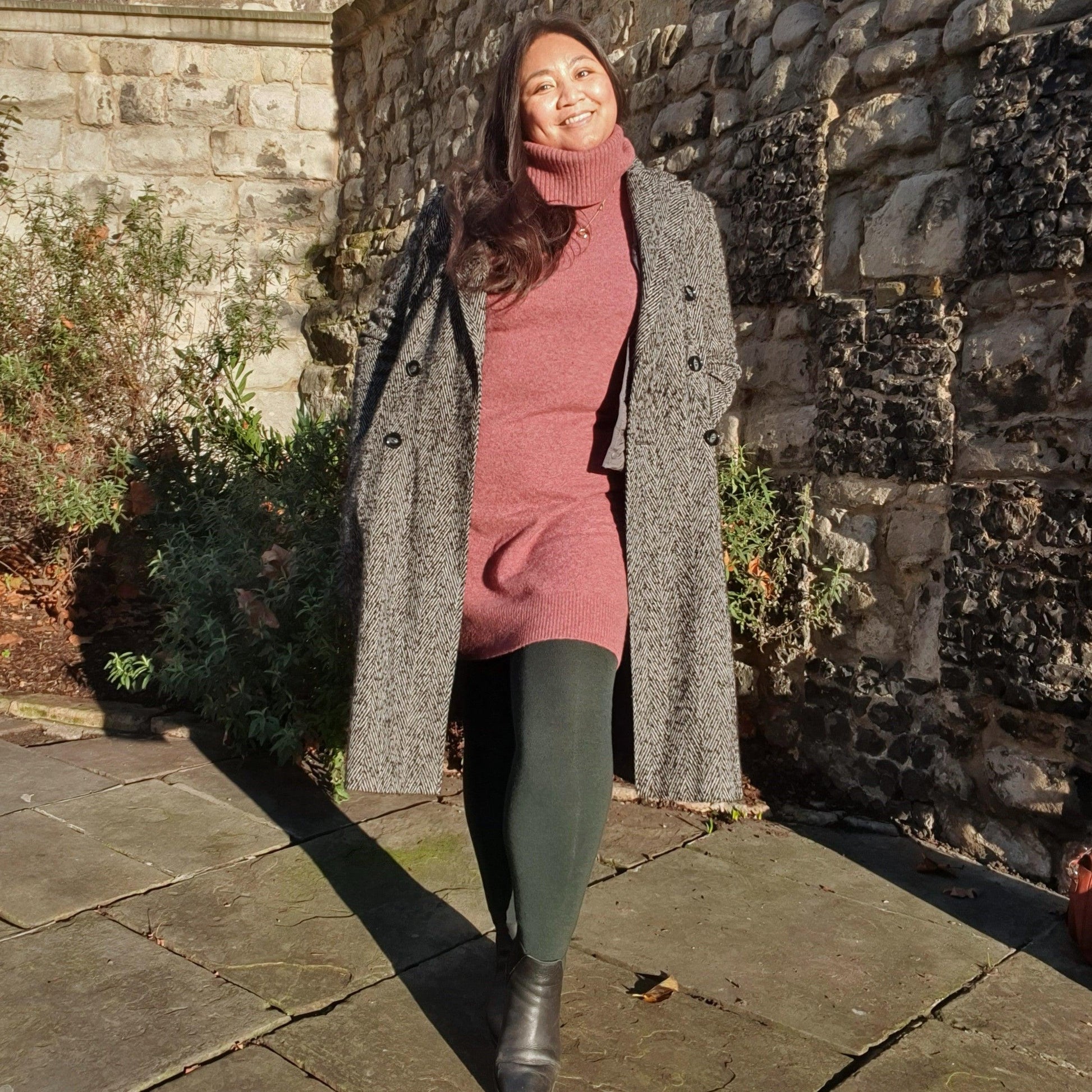 Merino Wool Tights - Crocodile - Snag