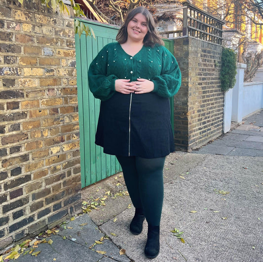 Merino Wool Tights - Crocodile - Snag