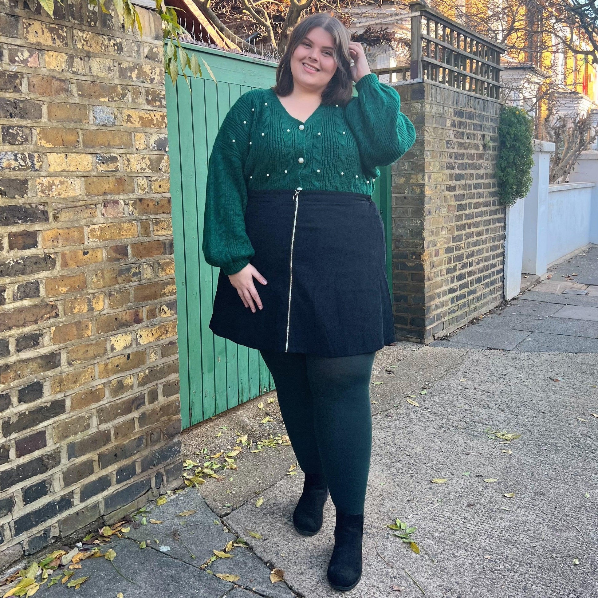 Merino Wool Tights - Crocodile - Snag