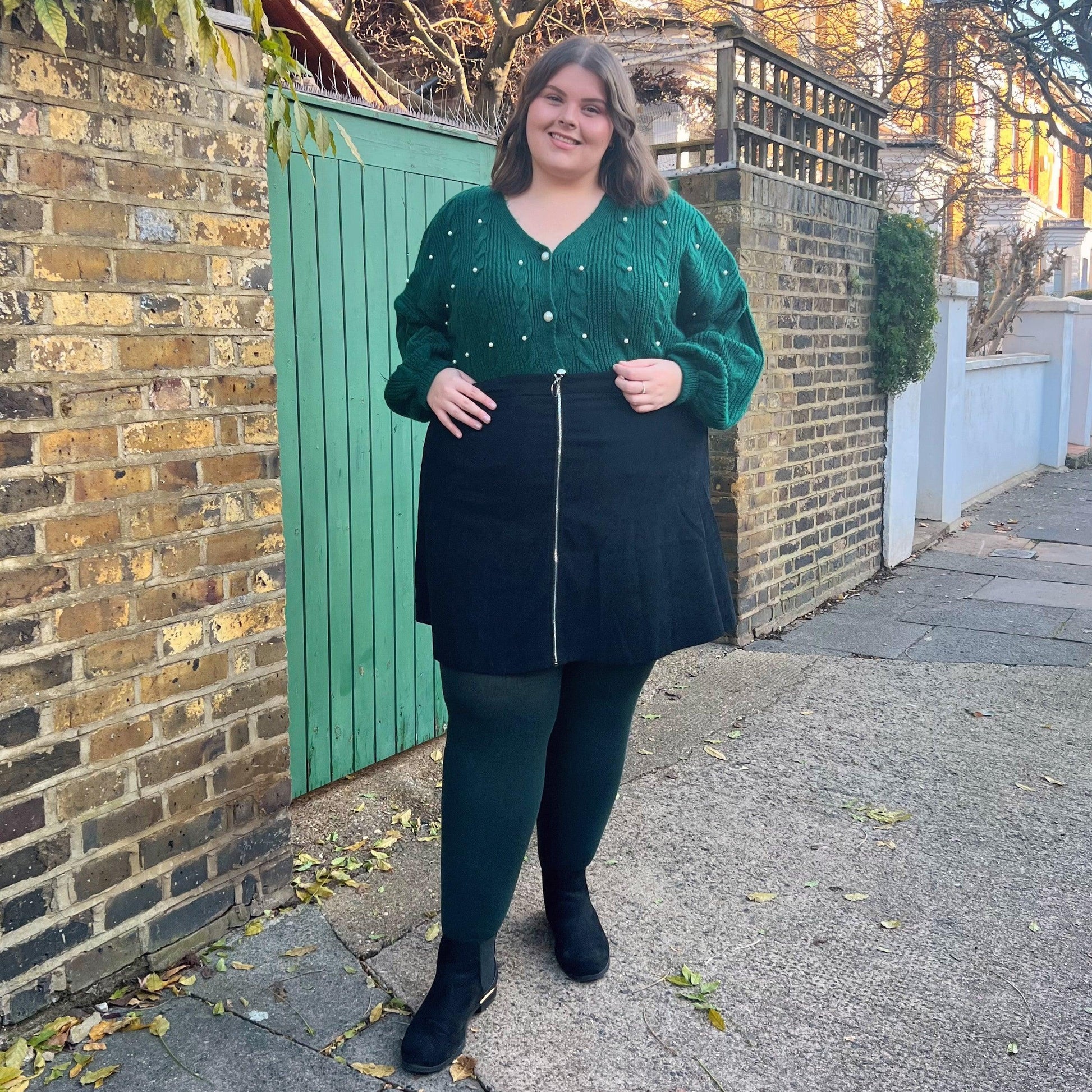 Merino Wool Tights - Crocodile - Snag