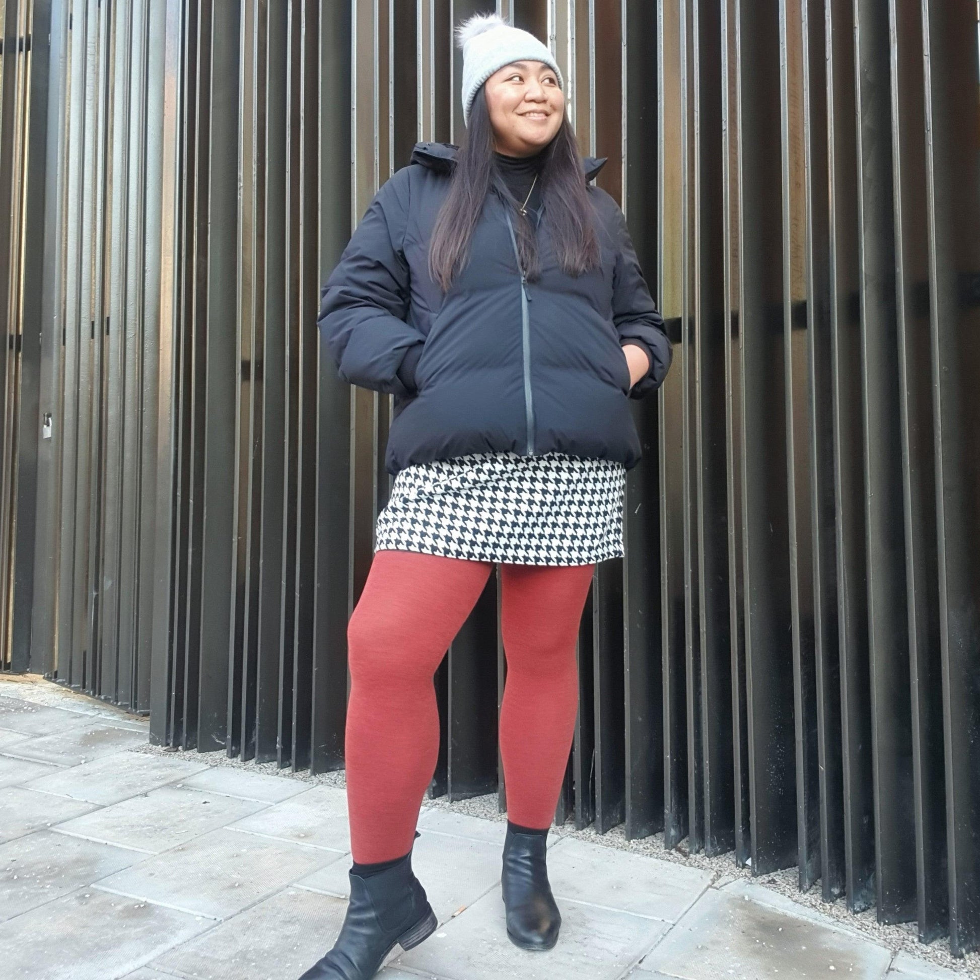 Merino Wool Tights - Fox - Snag