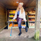 Merino Wool Tights - Royal Navy - Snag