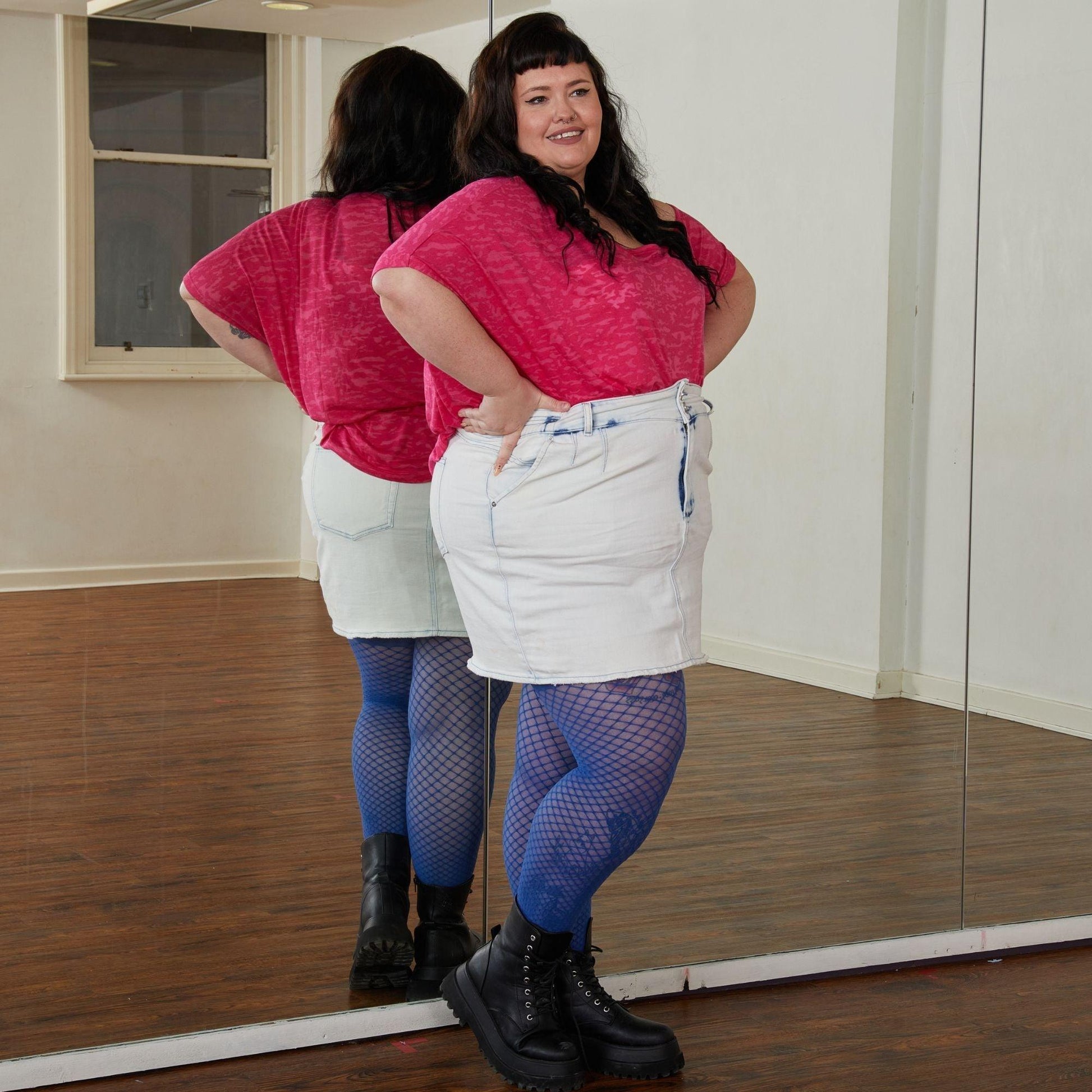 Party Tights - Blackadder - True Blue - Snag