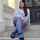 Party Tights - Blackadder - True Blue - Snag