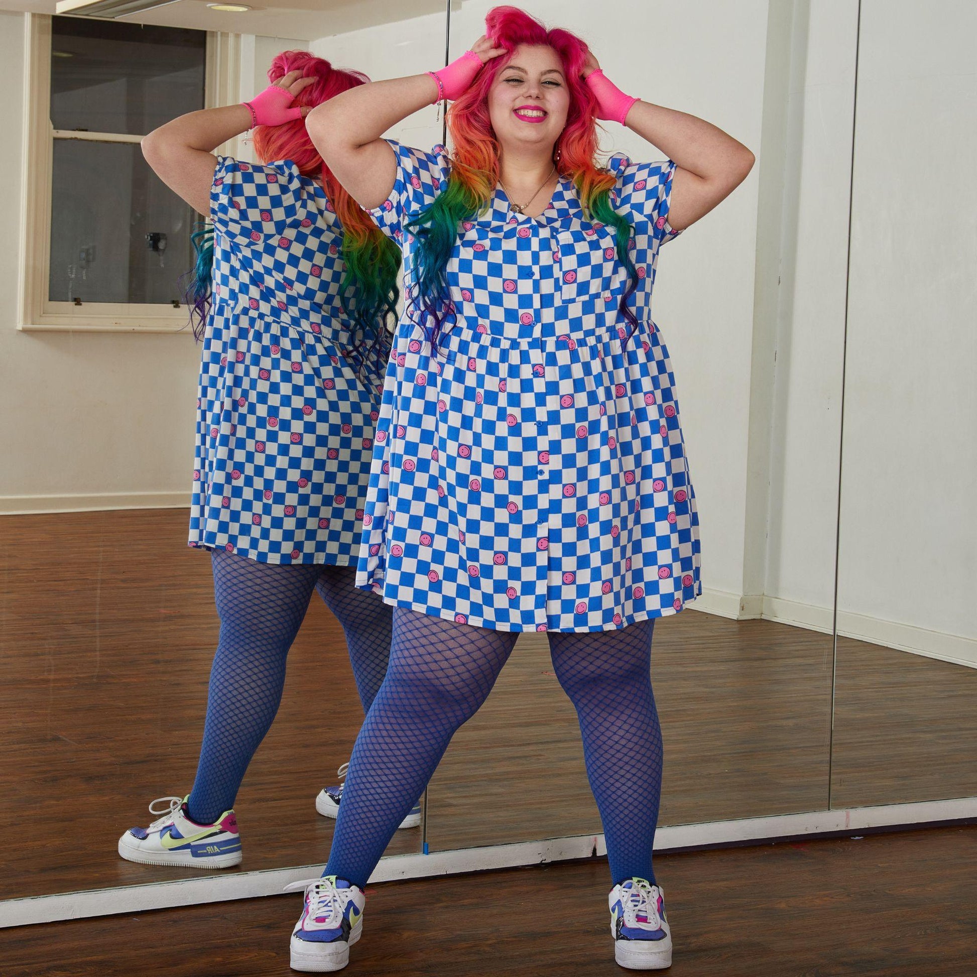 Party Tights - Blackadder - True Blue - Snag
