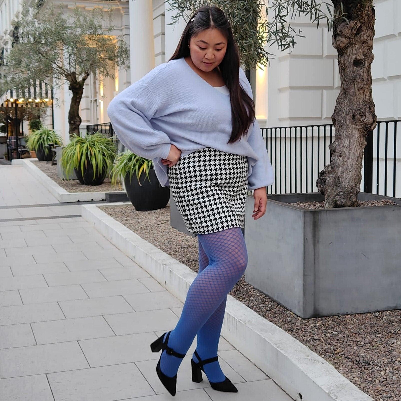 Party Tights - Blackadder - True Blue - Snag