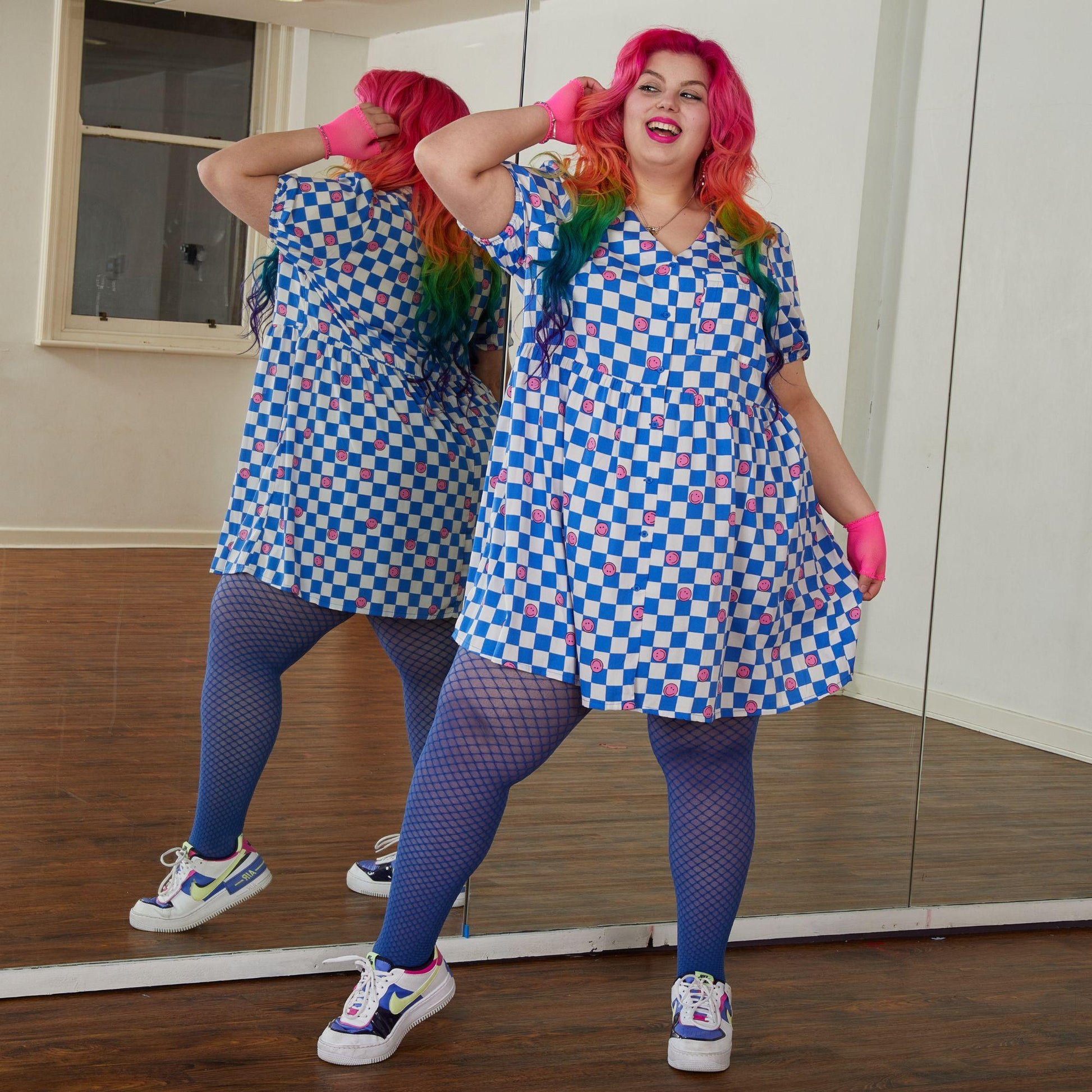 Party Tights - Blackadder - True Blue - Snag