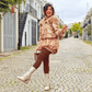 80 Denier Tights - Root Beer