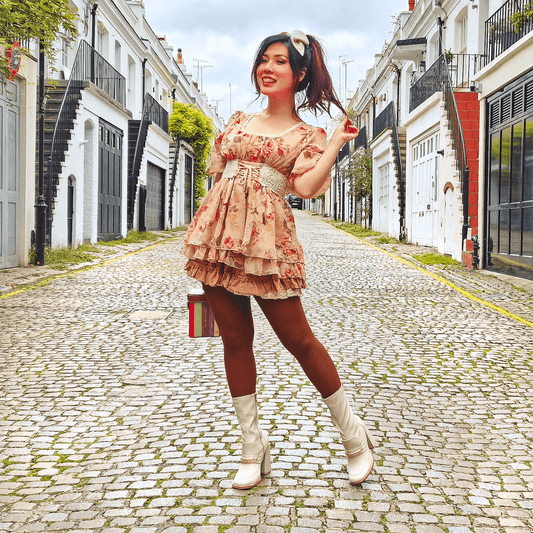 80 Denier Tights - Root Beer