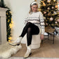 Ribbed Cashmere Tights - Black - Snag