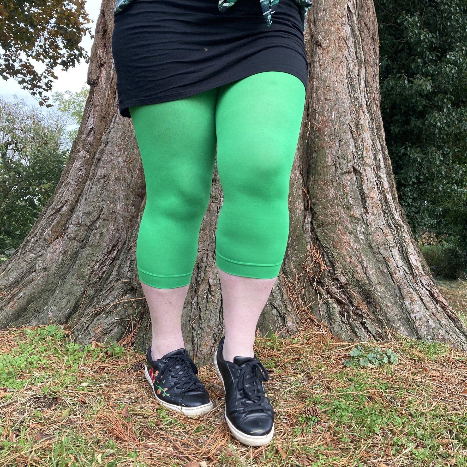 Core Tights - Stay Cool Chub Rub Capri Tights - Rocket