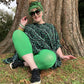 Core Tights - Stay Cool Chub Rub Capri Tights - Rocket