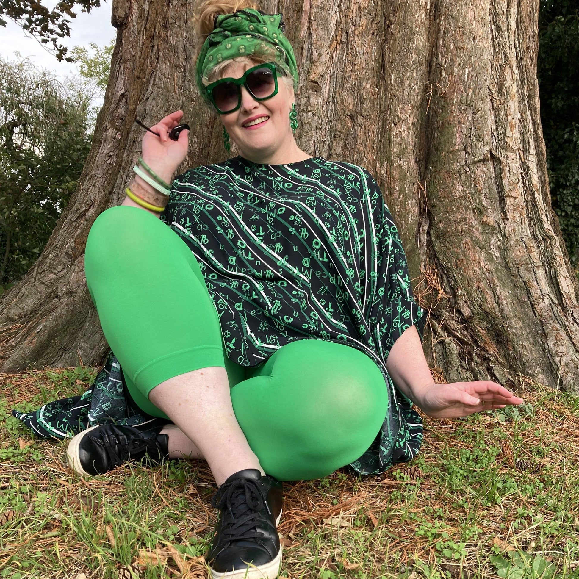Core Tights - Stay Cool Chub Rub Capri Tights - Rocket