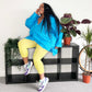 Core Tights - Stay Cool Chub Rub Capri Tights - Seahorse