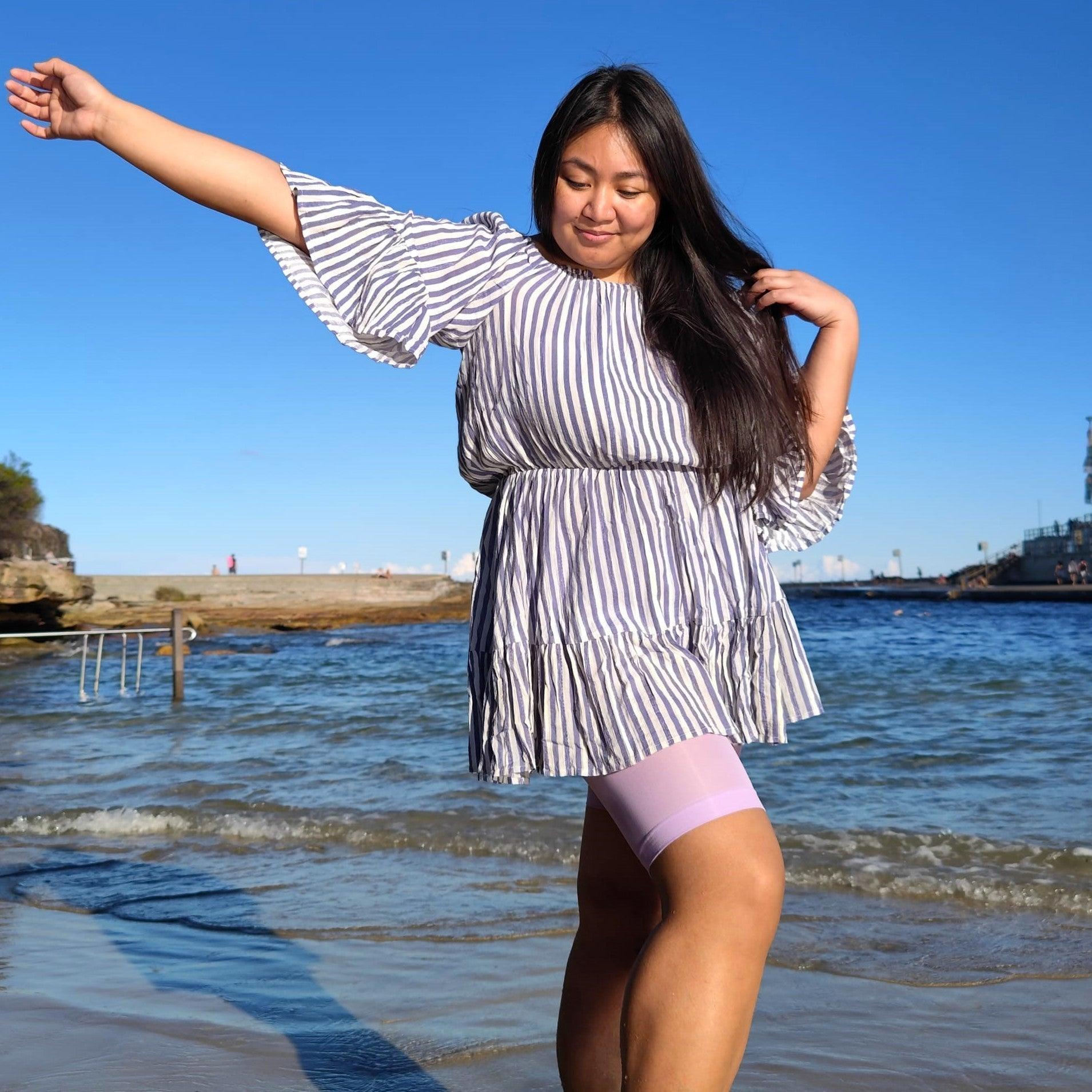Stay Cool Chub Rub Shorts - Wisteria - Snag