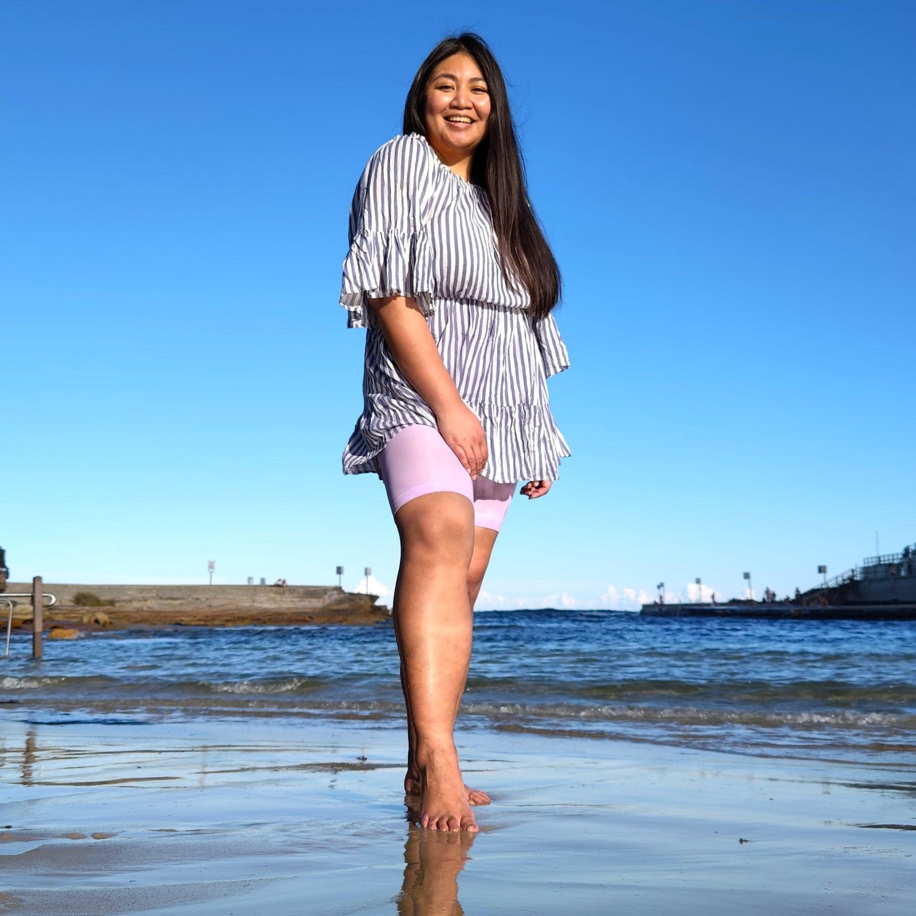 Stay Cool Chub Rub Shorts - Wisteria - Snag
