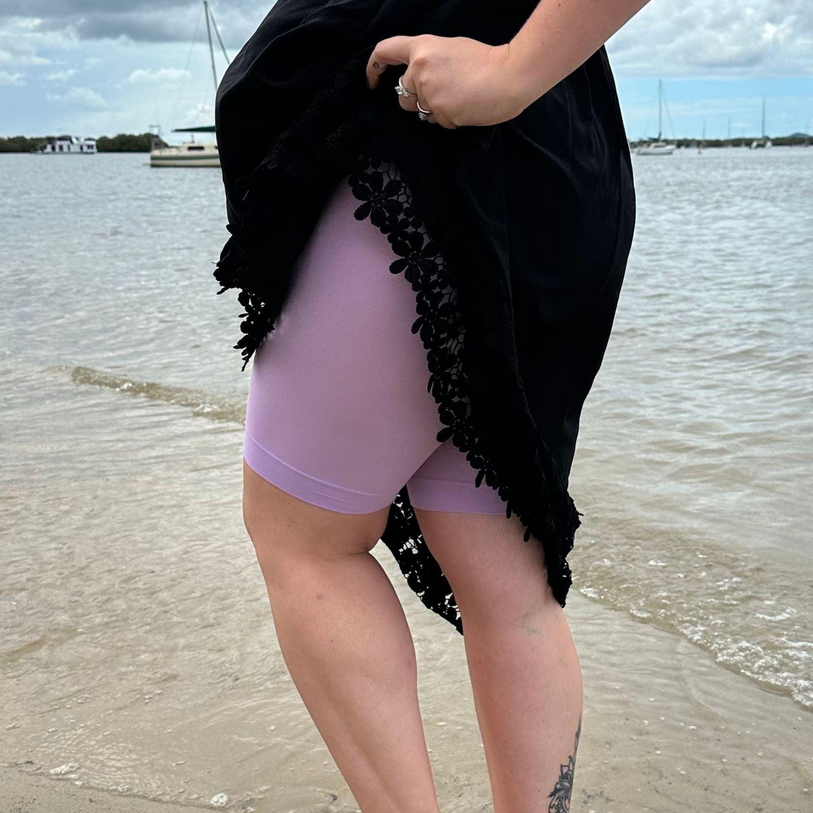 Stay Cool Chub Rub Shorts - Wisteria - Snag