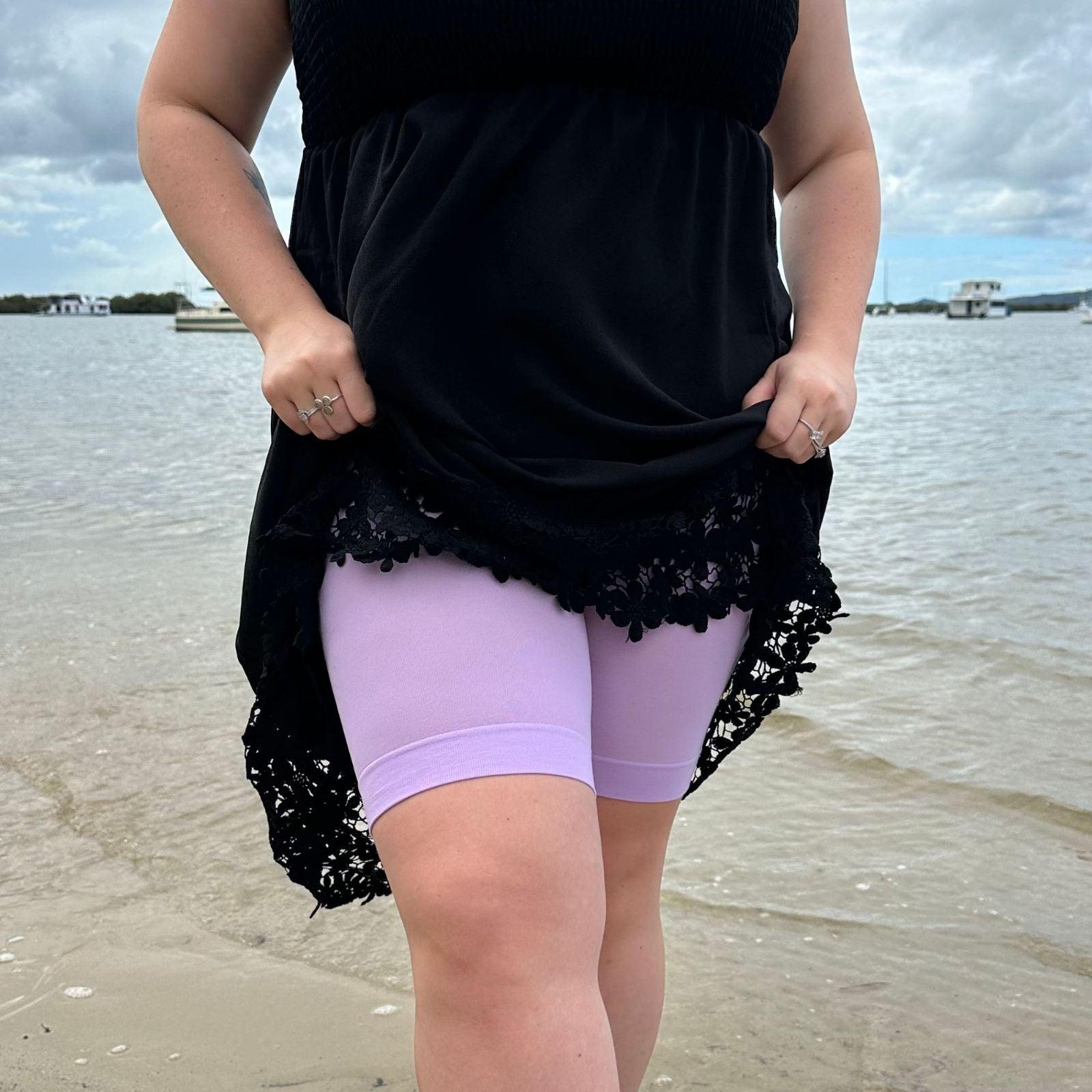 Stay Cool Chub Rub Shorts - Wisteria - Snag