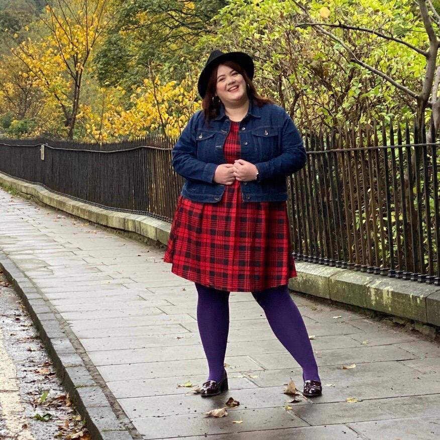 Tights - 120 Denier Tights - Suffragette Purple