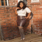 30 Denier Sheer Tights (V2) - Fudge