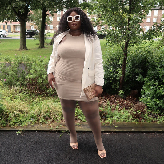 30 Denier Sheer Tights (V2) - Fudge